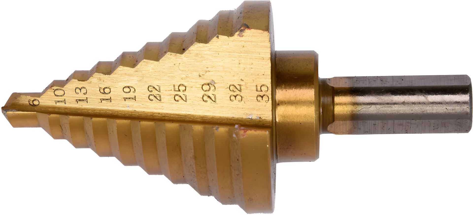 Ступінчасте конусне свердло по металу Yato YT-44739, HSS 4241 6-35 мм 75/45 мм Ступінчасте конусне свердло по металу Yato YT-44739, HSS 4241 6-35 мм 75/45 мм