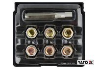 Комплект для ремонту масляних пробок М13 х 1.5 6 шт Yato YT-17571