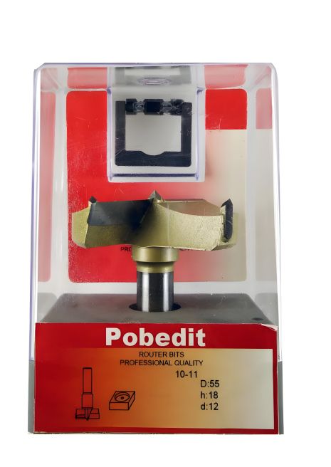 Фреза Форстнера Pobedit P-1011-12-60, D-60 мм, d-12 мм