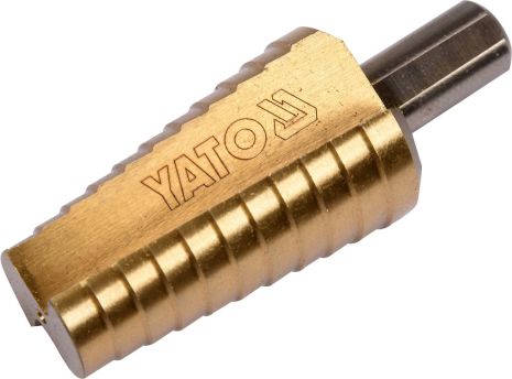 Свердло по металу конусне східчасте HSS 4241 20-30 мм 75/54 мм Yato YT-44747 Свердло по металу конусне східчасте HSS 4241 20-30 мм 75/54 мм Yato YT-44747