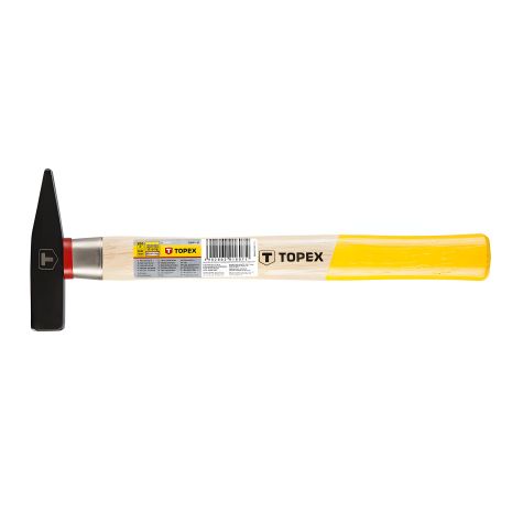 Слесарный молоток 200 г с металлическим кольцом TOPEX 02A452 Слесарный молоток 200 г с металлическим кольцом TOPEX 02A452