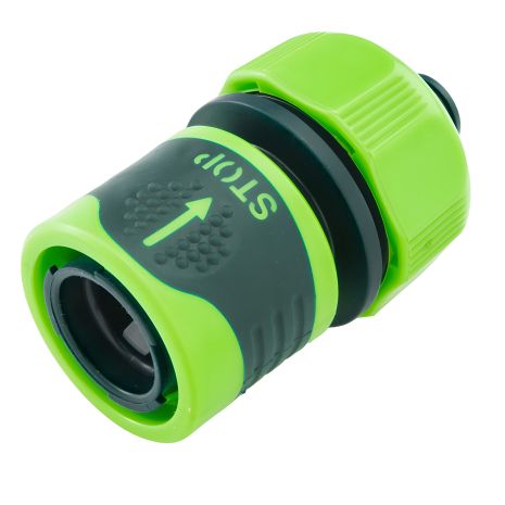 Муфта з автостопом 3/4', двокомпонентна, 30 шт, виставкова коробка VERTO 15G733-30 Муфта з автостопом 3/4', двокомпонентна, 30 шт, виставкова коробка VERTO 15G733-30