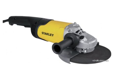 Шлифмашина угловая сетевая 2 кВт 6500 об/мин диск Ø= 230 мм Stanley SL209-RU