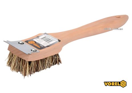 Щетка для гриля со скребком TAMPICO 305 мм (71 х 33 мм) Vorel 99528