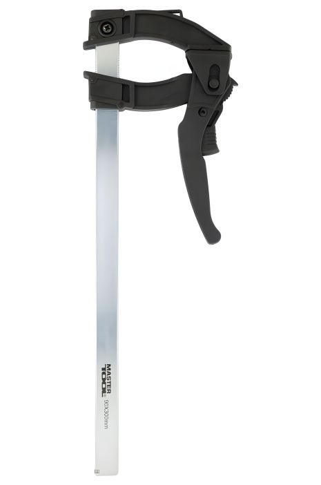 Столярная быстрозажимная струбцина F-Type 300х90 мм 600 Н MASTERTOOL 07-0015 Столярная быстрозажимная струбцина F-Type 300х90 мм 600 Н MASTERTOOL 07-0015