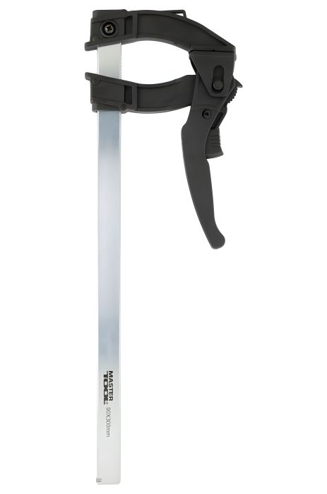 Столярная быстрозажимная струбцина F-Type 300х90 мм 600 Н MASTERTOOL 07-0015