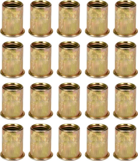 Заклепки резьбовые стальные М5, 20 шт., Yato YT-36472