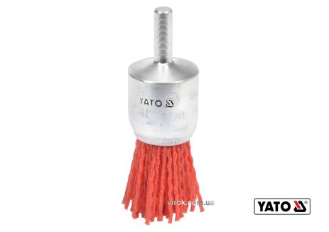Пензликова щітка полімерно-абразивна для дриля Yato YT-47780 (25мм)