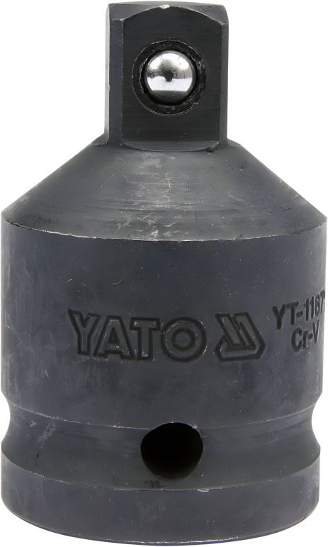 Перехідник ударний з коміра 3/4″ на головку 1/2″ Yato YT-11671