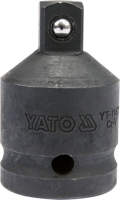 Ударний перехідник з коміра 3/4″ на головку 1/2″ Yato YT-11671