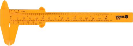 Штангенциркуль Vorel 15120 пластиковий 150 мм