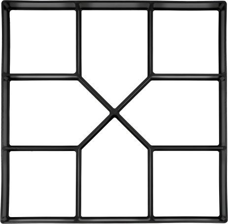 Форма для плитки тротуарної садової доріжки бруківки 400 х 400 x 40 мм Vorel 35063 Форма для плитки тротуарної садової доріжки бруківки 400 х 400 x 40 мм Vorel 35063