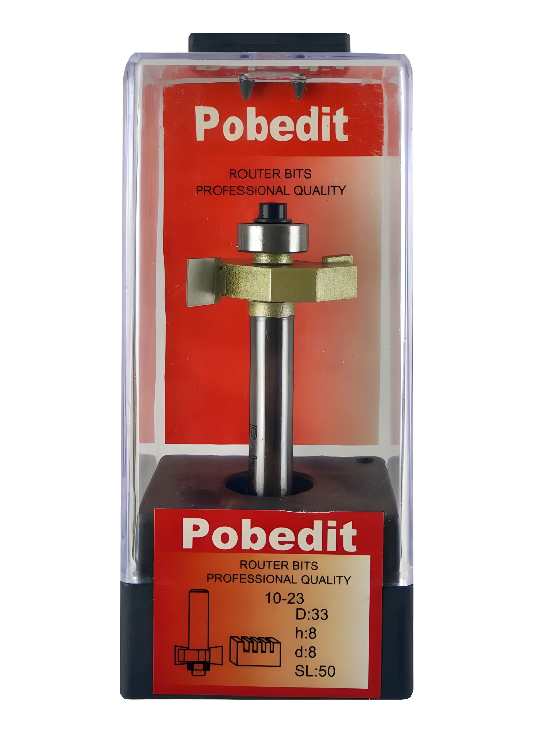 Фреза для вибірки чверті Pobedit P-1023-08-08 D-33 мм, H-8 мм, d-8 мм Фреза для вибірки чверті Pobedit P-1023-08-08 D-33 мм, H-8 мм, d-8 мм