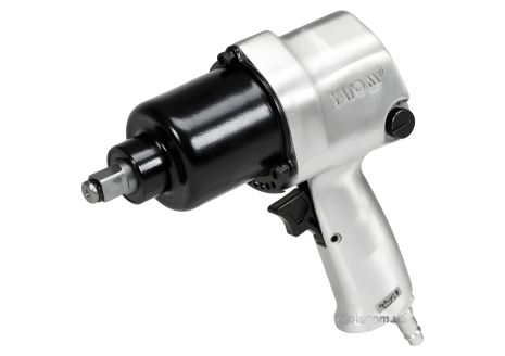 Ударний гайковерт пневматичний: квадрат 1/2", F= 1000 Nm, роб. тиск - 6.3 Bar при 120 л/хв Yato YT-09528 Ударний гайковерт пневматичний: квадрат 1/2", F= 1000 Nm, роб. тиск - 6.3 Bar при 120 л/хв Yato YT-09528