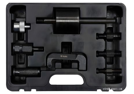 Съемник форсунок для двигателей Mercedes с комплектом вставок 8 шт. Yato YT-06176 Съемник форсунок для двигателей Mercedes с комплектом вставок 8 шт. Yato YT-06176