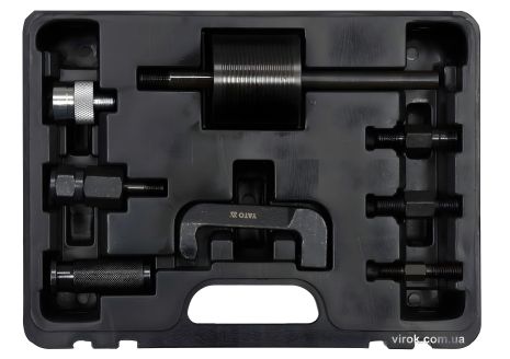 Съемник форсунок для двигателей Mercedes с комплектом вставок 8 шт. Yato YT-06176