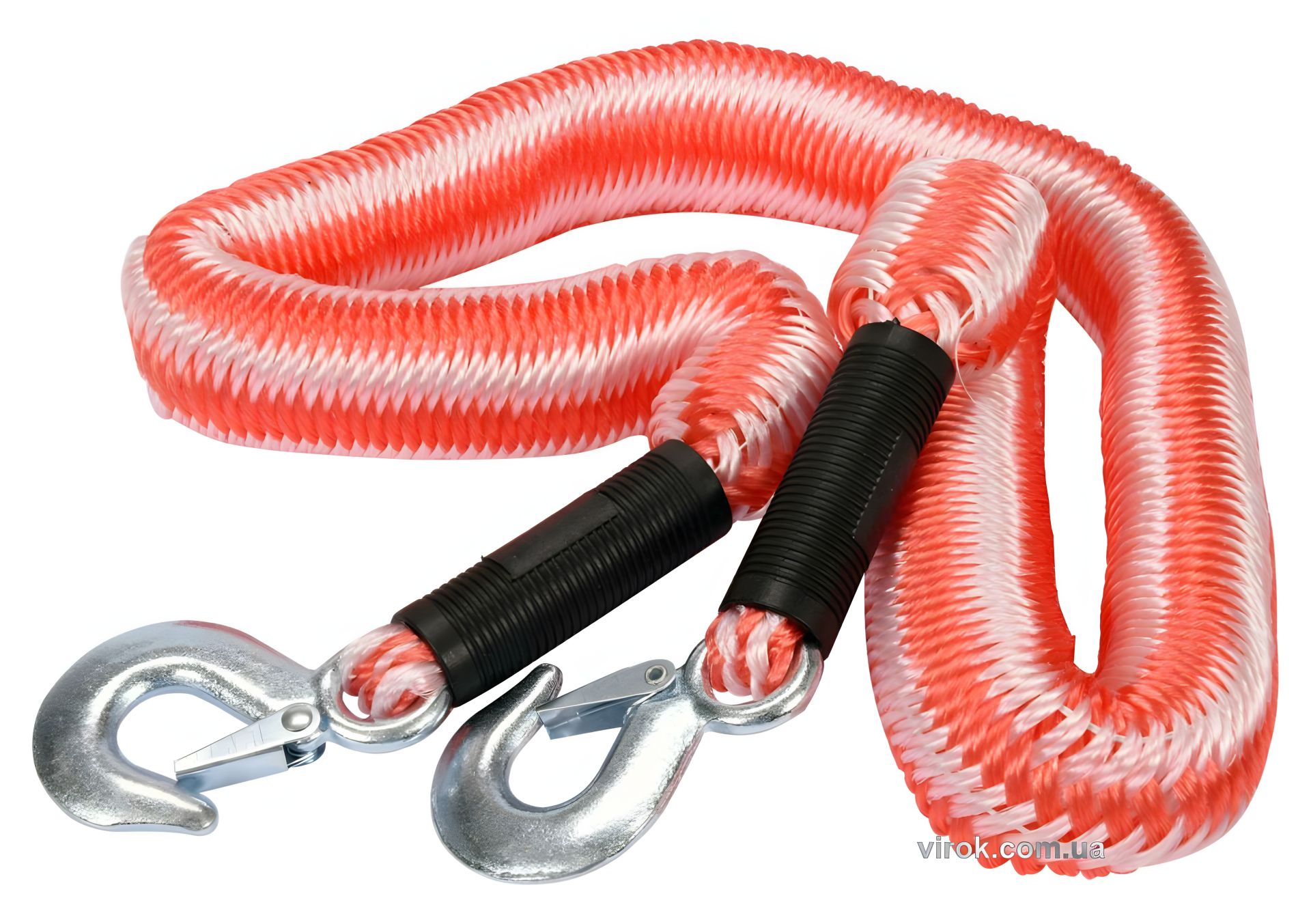 Буксирувальний трос еластичний для навантаження - 3.5 т з гаками Vorel 82227 Буксирувальний трос еластичний для навантаження - 3.5 т з гаками Vorel 82227