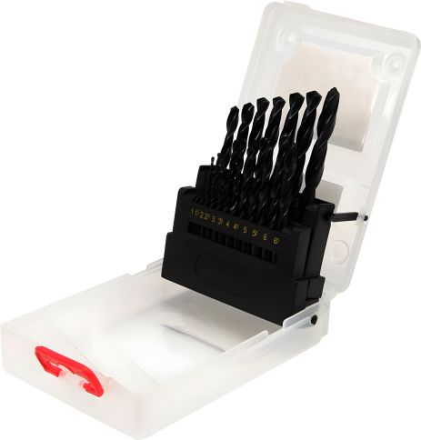 Yato YT-4462 набір свердл по металу 19 шт. Yato YT-4462 набір свердл по металу 19 шт.