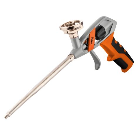Монтажный пистолет для монтажной пены с латунной головкой NEO 61-013
