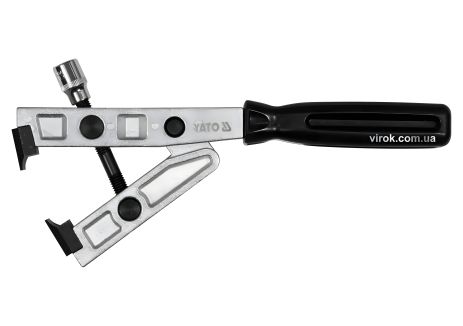 Щипці для застібання металевих хомутів: 3/8", L=270 мм, діапазон 0-40 мм від YaTo YT-06535 Щипці для застібання металевих хомутів: 3/8", L=270 мм, діапазон 0-40 мм від YaTo YT-06535