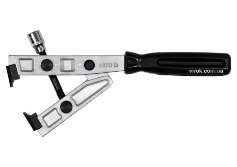 Щипці для застібання металевих хомутів: 3/8", L=270 мм, діапазон 0-40 мм від YaTo YT-06535 Щипці для застібання металевих хомутів: 3/8", L=270 мм, діапазон 0-40 мм від YaTo YT-06535