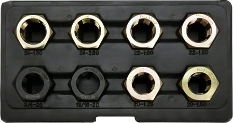 Набор для ремонта резьбы Yato, 5/4" (32 мм), 8 шт. (YT-17695)