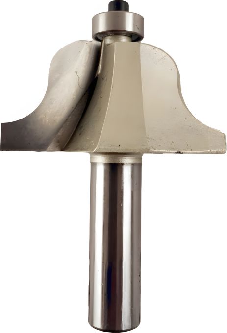 Кромочная калевочная фреза D-53 мм, R-10 мм, d-12 мм Pobedit P-2004-12-10