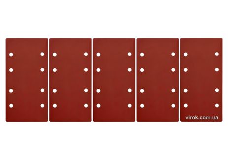 Шліфувальний папір з липучкою: 93 х 187 мм, Р80, YT-82230, 5 шт, YaTo YT-83802 Шліфувальний папір з липучкою: 93 х 187 мм, Р80, YT-82230, 5 шт, YaTo YT-83802