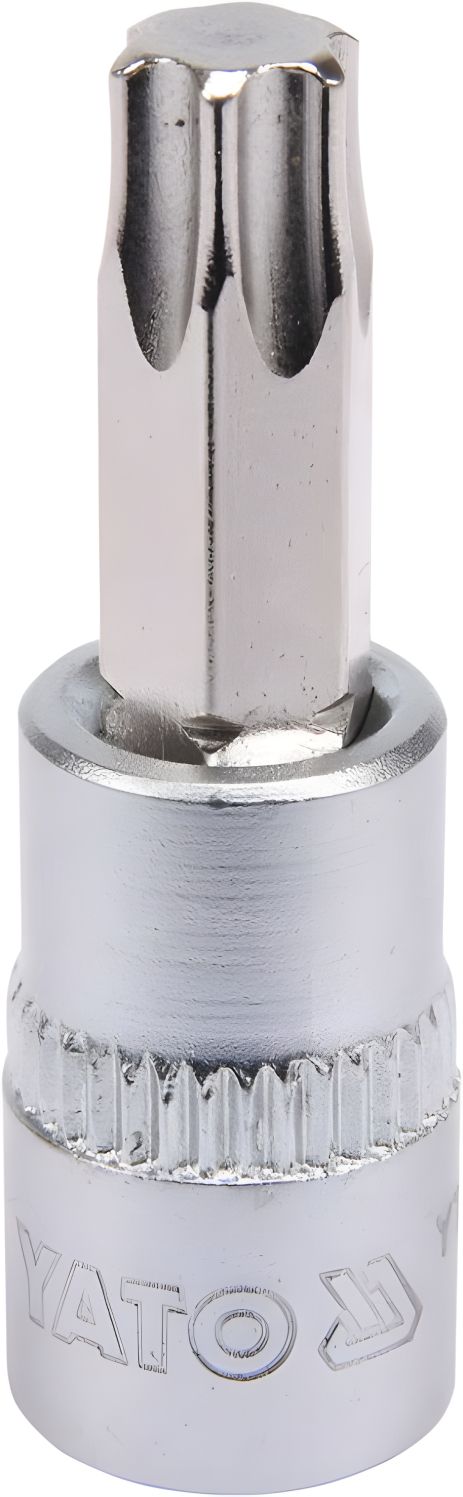 Головка торцева з TORX насадкою 1/4" Т40 37 мм від Yato YT-04307