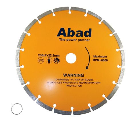 Сегментный диск по кирпичу и камню 230 мм ZHWEI ZSA-230 Сегментный диск по кирпичу и камню 230 мм ZHWEI ZSA-230