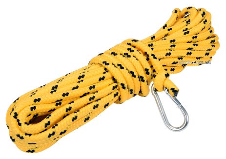 Шнур для димарів очищення з карабіном, Ø= 8 мм, l= 10 м Vorel 73022