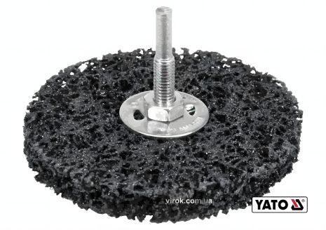 Зачистная щетка коралловая 100 мм для дрели Yato YT-47802