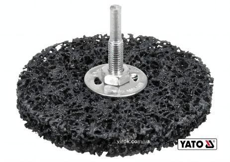 Щітка зачистна коралова 100 мм для дриля Yato YT-47802