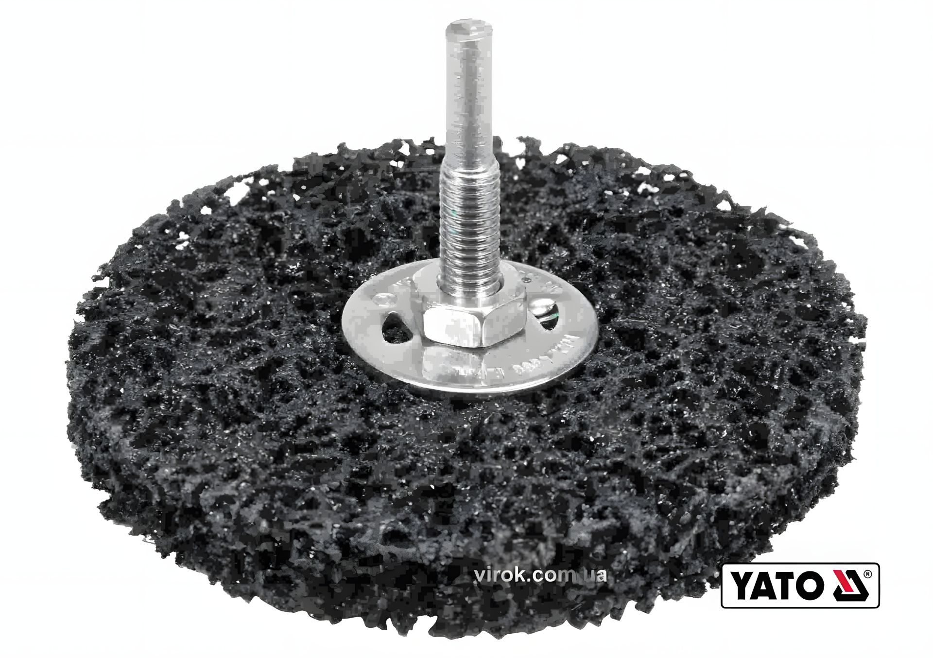 Щітка зачистна коралова 100 мм для дриля Yato YT-47802 Щітка зачистна коралова 100 мм для дриля Yato YT-47802