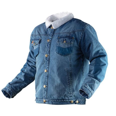 Робоча куртка DENIM, утеплена, розмір L NEO 81-557-L