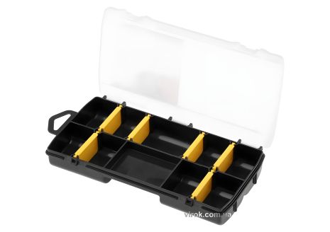 Пластиковий органайзер 10 секцій 210 х 115 х 35 мм Stanley STST81679-1 Пластиковий органайзер 10 секцій 210 х 115 х 35 мм Stanley STST81679-1