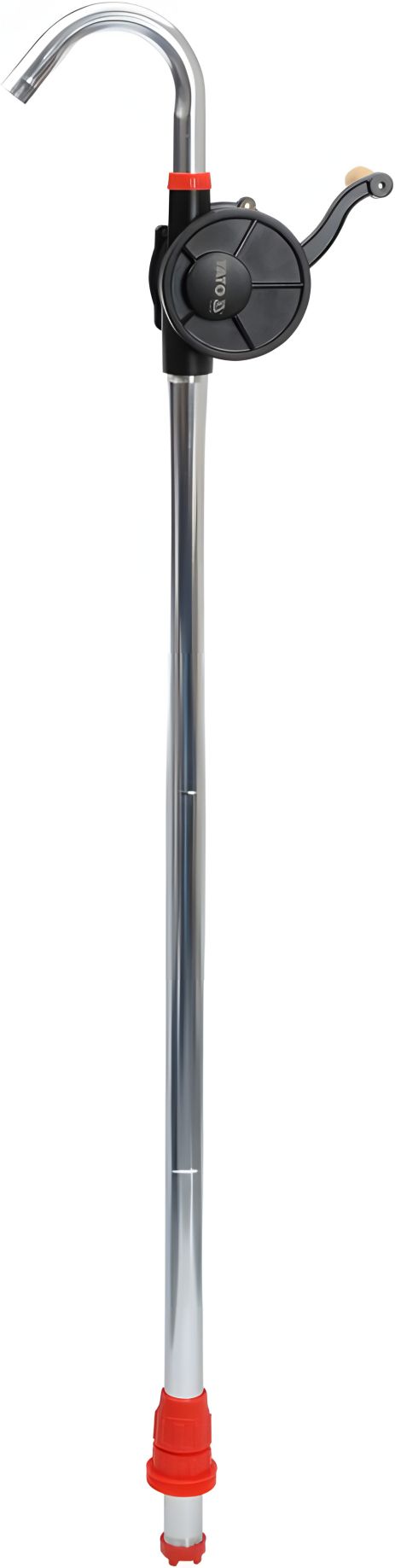 Помпа ручна роторна для перекачування масла з бочки 21 л/хв Yato YT-07115