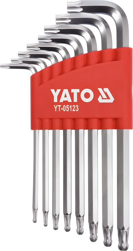 Набор ключей ТОRХ Yato YT-05123 - T9-T40, 8 шт