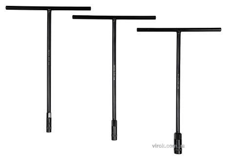 Т-подібні торцеві ключі: 8-10-13 мм, l=300 мм, CrV, 3 шт. Yato