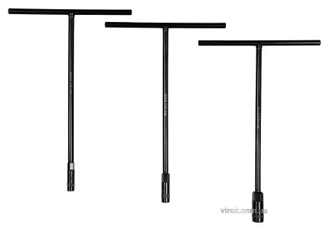 Т-подібні торцеві ключі: 8-10-13 мм, l=300 мм, CrV, 3 шт. Yato Т-подібні торцеві ключі: 8-10-13 мм, l=300 мм, CrV, 3 шт. Yato