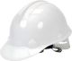 Біла захисна каска з матеріалу HDPE від Vorel 74173