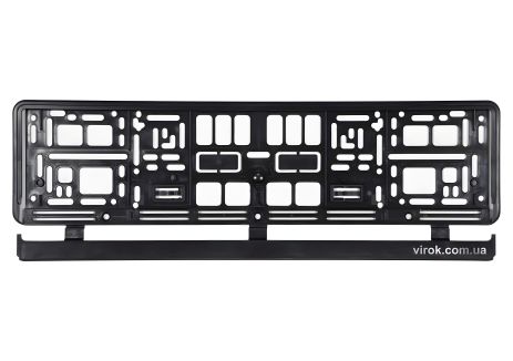 Пластиковая рамка для авто номера черная, 529 х 132 х 11 мм Vorel 83291 Пластиковая рамка для авто номера черная, 529 х 132 х 11 мм Vorel 83291