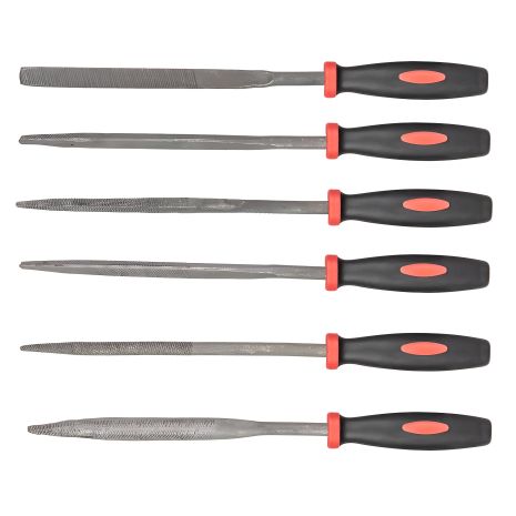 Набор алмазных надфилей, 6 шт. Top Tools 06A625 Набор алмазных надфилей, 6 шт. Top Tools 06A625