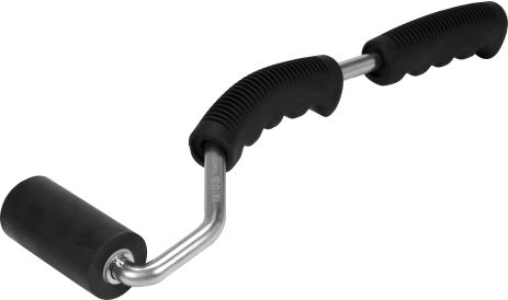 Валик гумовий притискний Ø38 x 75 мм, ручка сталева 370 мм Yato YT-44151