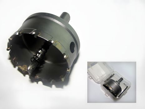 Универсальная коронка по металлу 120 мм ZHWEI КУ-120