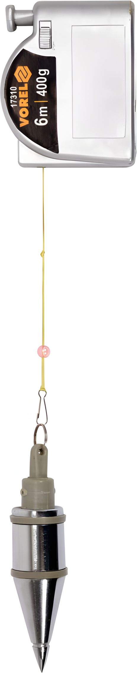 Магнитный строительный отвес 6 метров Vorel 17310
