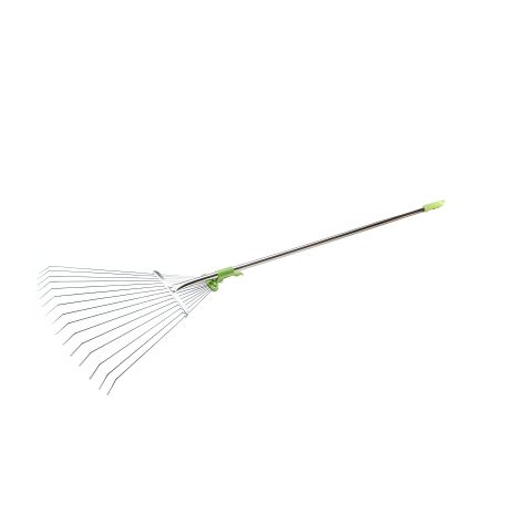 VERTO 15G052, 15 зубів складані віялові граблі для збору листя