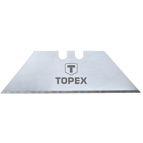 Сменные трапециевидные лезвия, 5 шт., длина 61 мм, толщина 0.4 мм, Topex 17B405