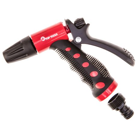 Зрошувач пістолетного типу регульований, форма струменя регульована Top Tools 15A701 Зрошувач пістолетного типу регульований, форма струменя регульована Top Tools 15A701
