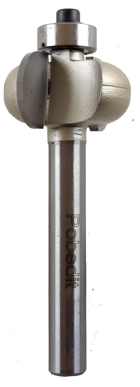 Кромкова гальмівна фреза D-30 мм, R-8 мм, d-8 мм Pobedit P-1015-3008